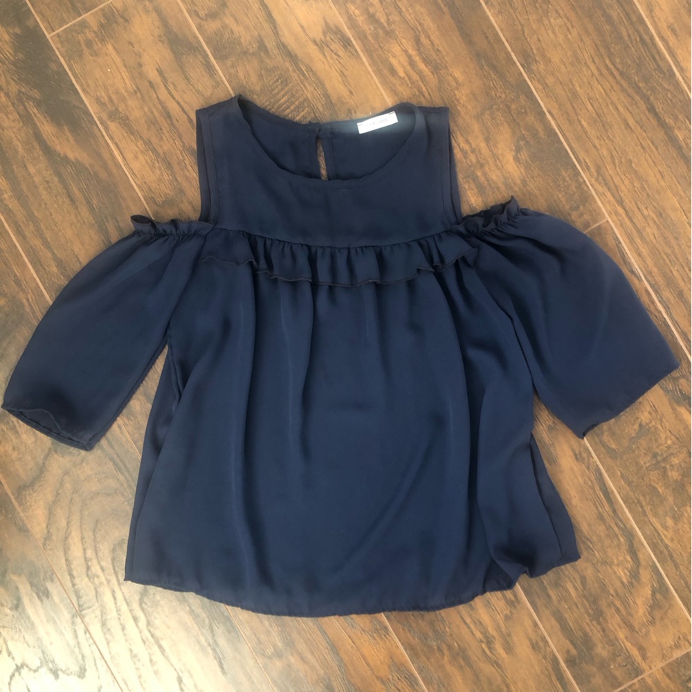 Persaya Cold Shoulder Blouse